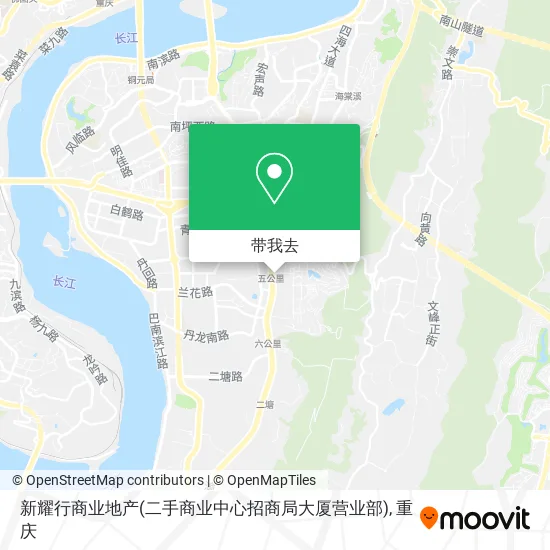 新耀行商业地产(二手商业中心招商局大厦营业部)地图