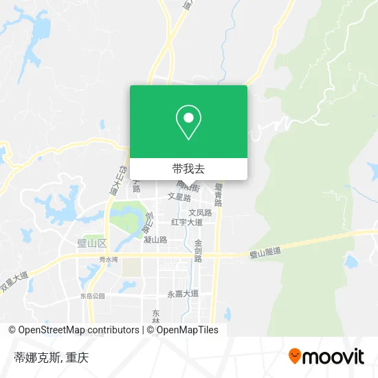 蒂娜克斯地图