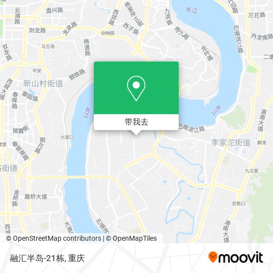 融汇半岛-21栋地图