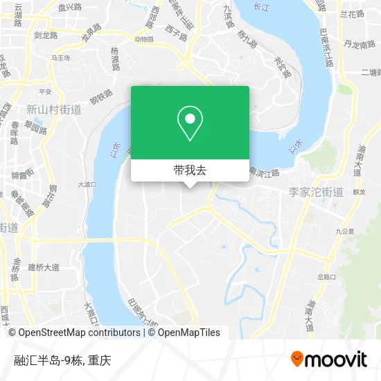 融汇半岛-9栋地图