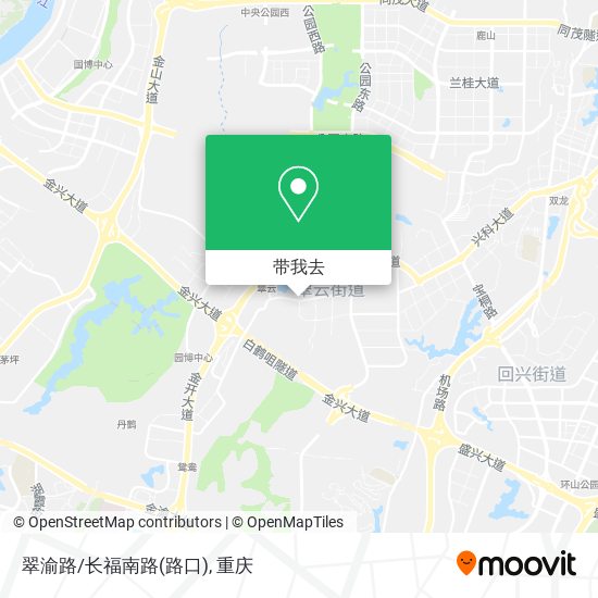 翠渝路/长福南路(路口)地图