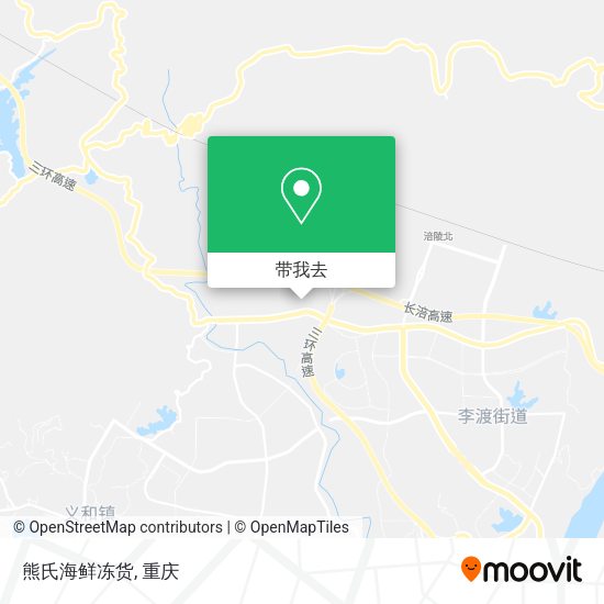 熊氏海鲜冻货地图