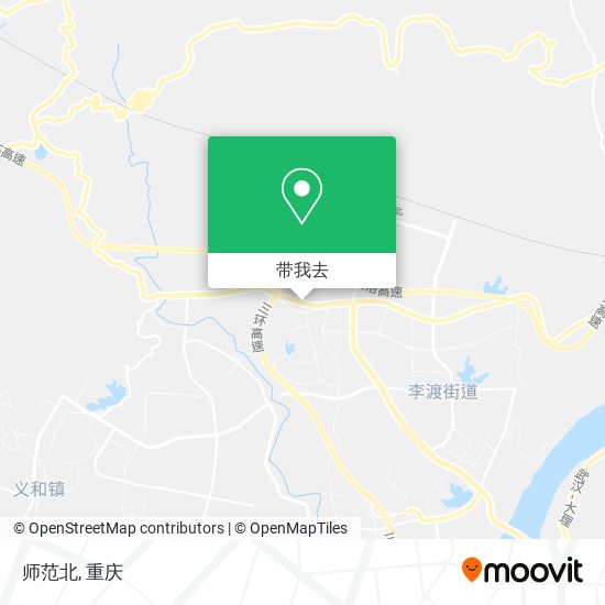 师范北地图