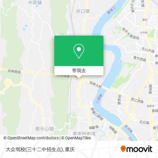 大众驾校(三十二中招生点)地图