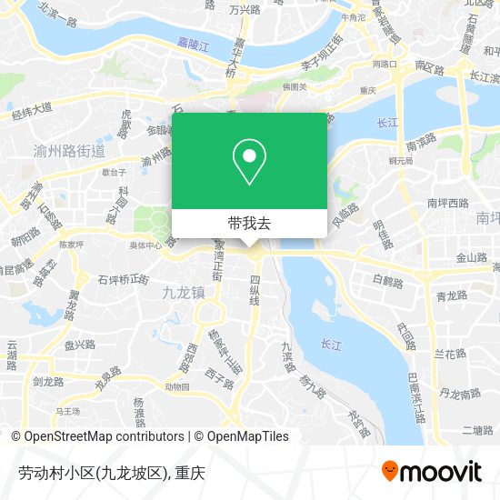 劳动村小区(九龙坡区)地图