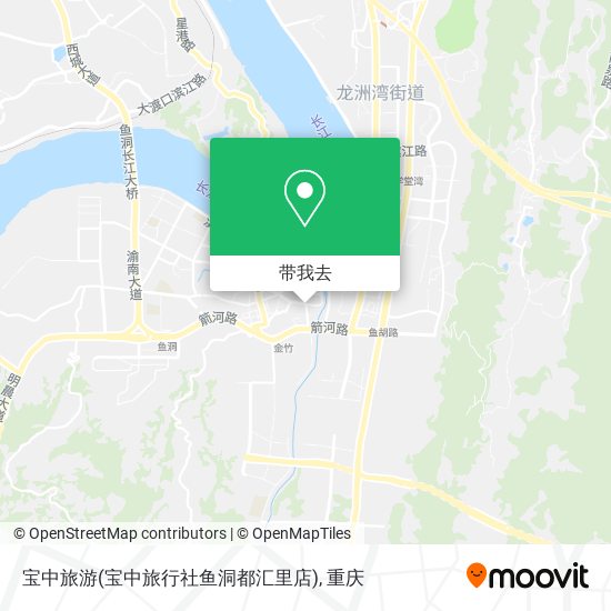 宝中旅游(宝中旅行社鱼洞都汇里店)地图