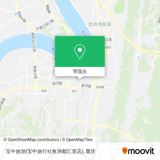 宝中旅游(宝中旅行社鱼洞都汇里店)地图
