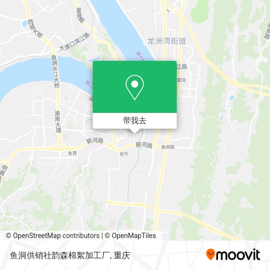 鱼洞供销社韵森棉絮加工厂地图