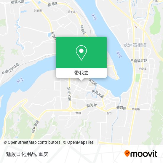 魅族日化用品地图