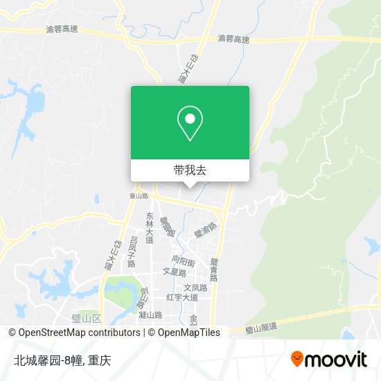 北城馨园-8幢地图