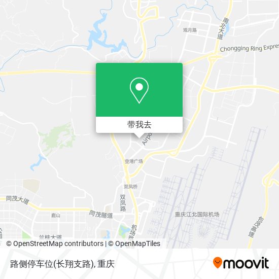 路侧停车位(长翔支路)地图