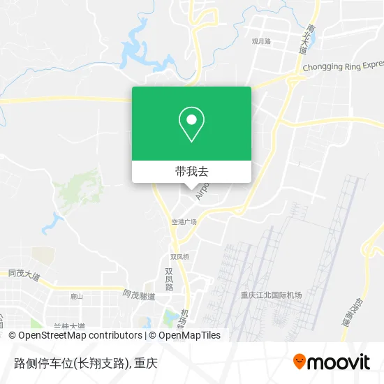 路侧停车位(长翔支路)地图