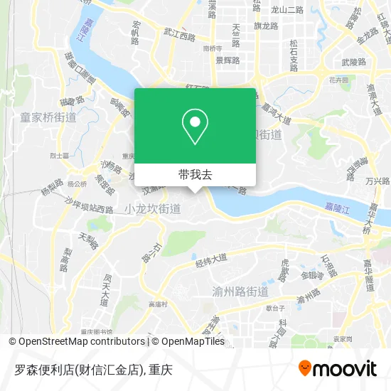 罗森便利店(财信汇金店)地图
