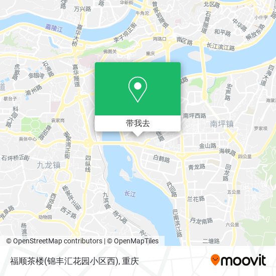 福顺茶楼(锦丰汇花园小区西)地图