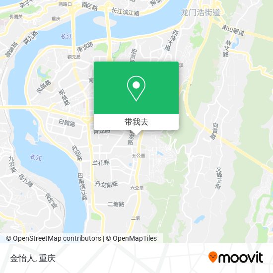 金怡人地图
