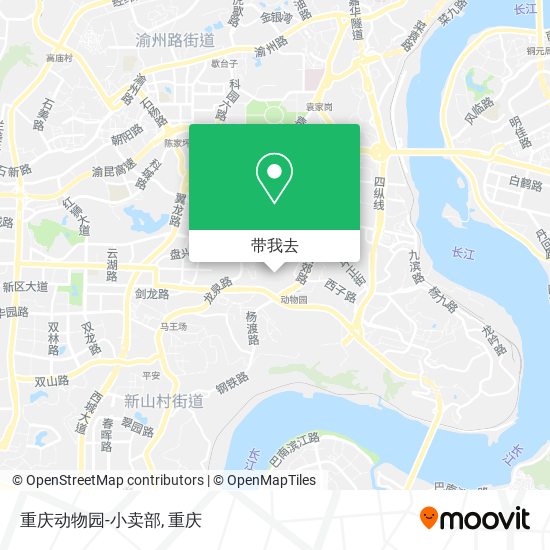 重庆动物园-小卖部地图