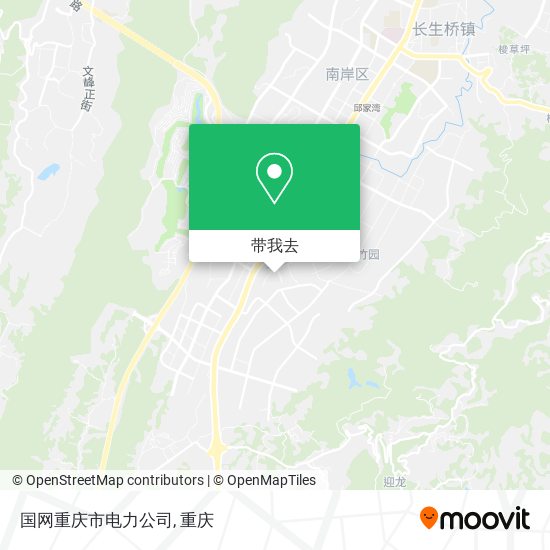 国网重庆市电力公司地图