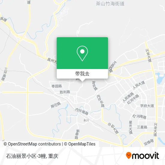石油丽景小区-3幢地图