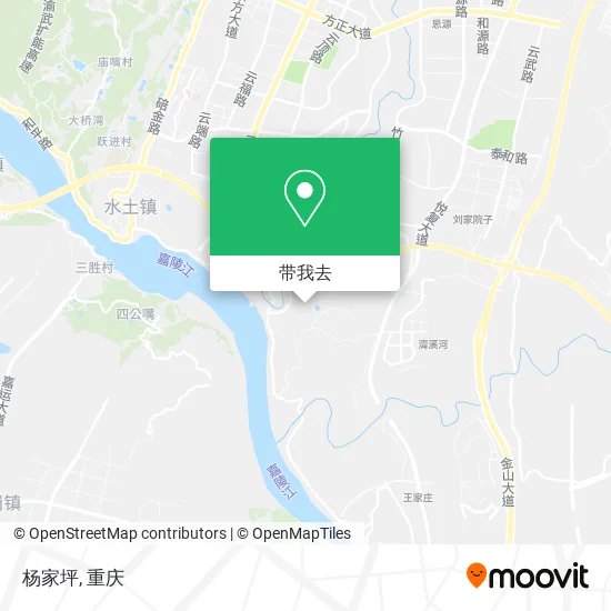杨家坪地图