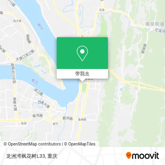 龙洲湾枫花树L33地图