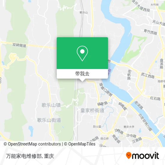 万能家电维修部地图