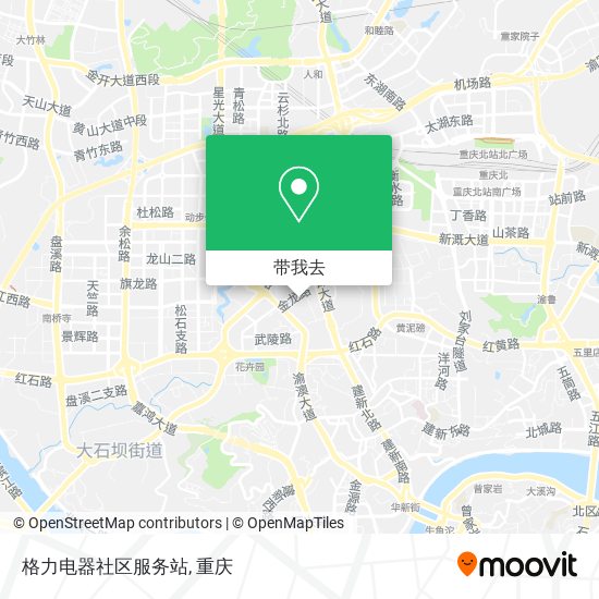 格力电器社区服务站地图