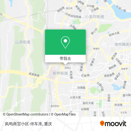 凤鸣商贸小区-停车库地图