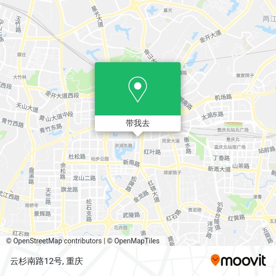 云杉南路12号地图