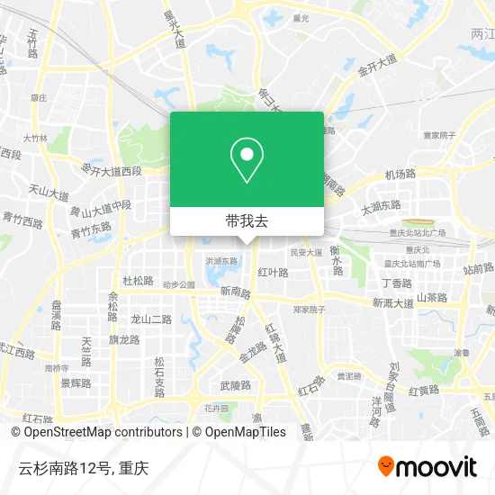 云杉南路12号地图