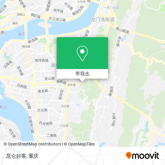 昆仑好客地图