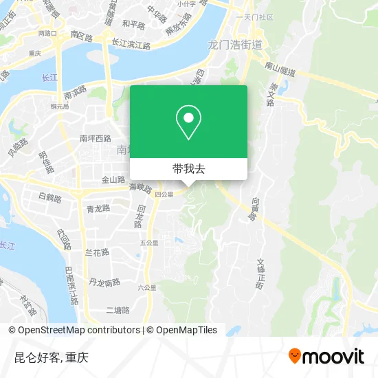 昆仑好客地图