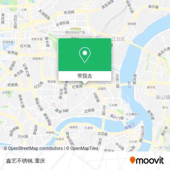 鑫艺不锈钢地图
