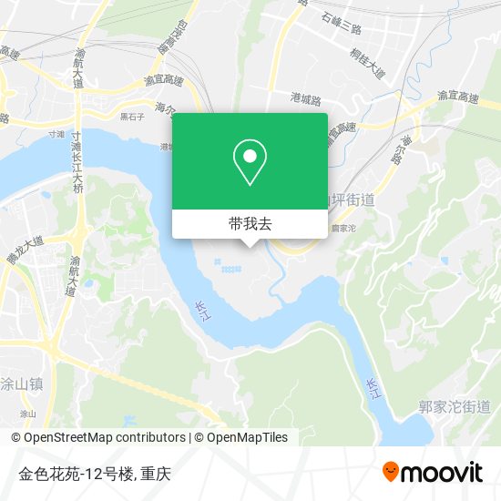 金色花苑-12号楼地图