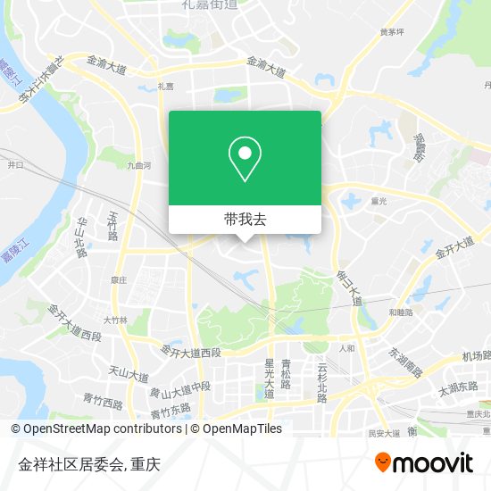 金祥社区居委会地图