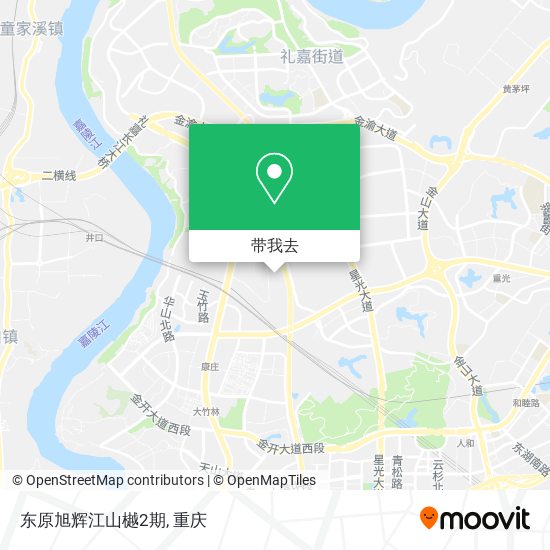 东原旭辉江山樾2期地图
