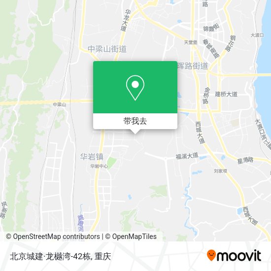 北京城建·龙樾湾-42栋地图