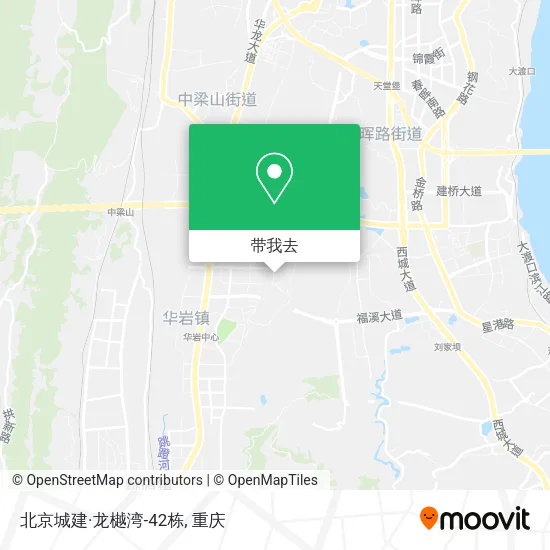 北京城建·龙樾湾-42栋地图
