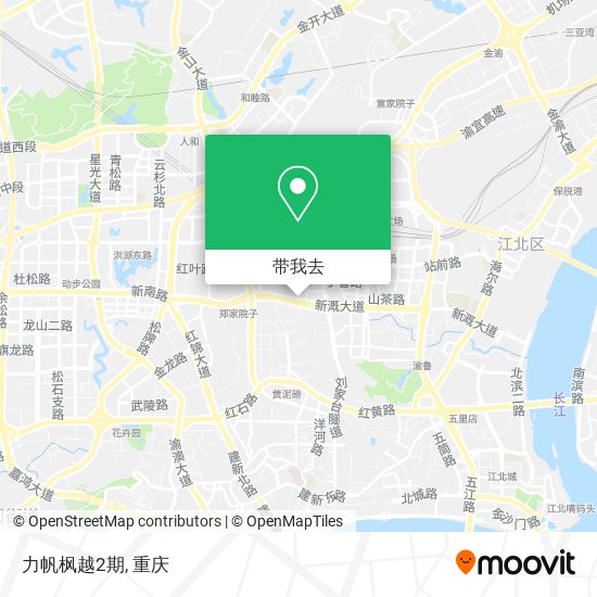 力帆枫越2期地图