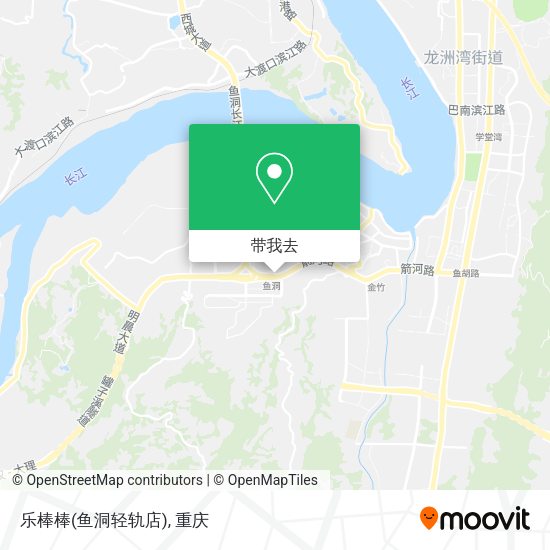 乐棒棒(鱼洞轻轨店)地图