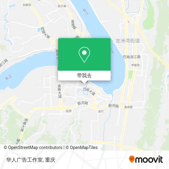 华人广告工作室地图