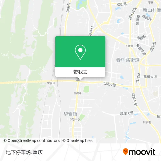 地下停车场地图