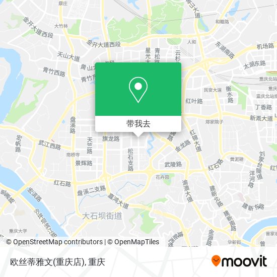 欧丝蒂雅文(重庆店)地图