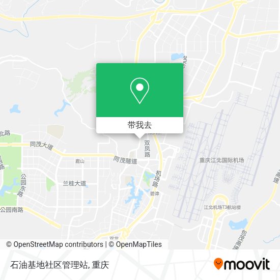 石油基地社区管理站地图