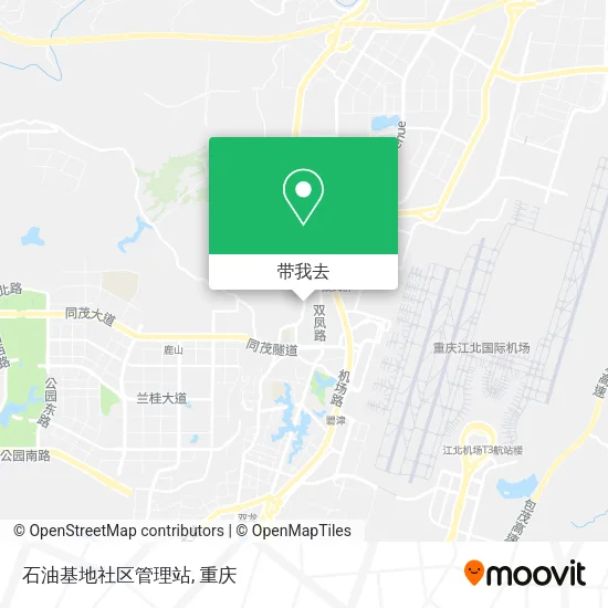 石油基地社区管理站地图