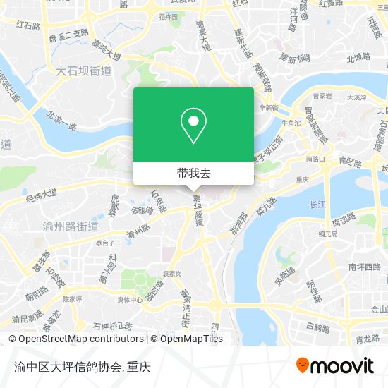 渝中区大坪信鸽协会地图