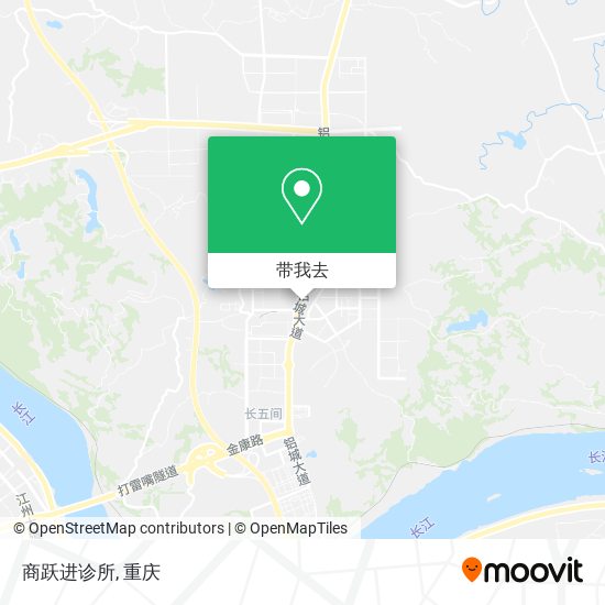 商跃进诊所地图