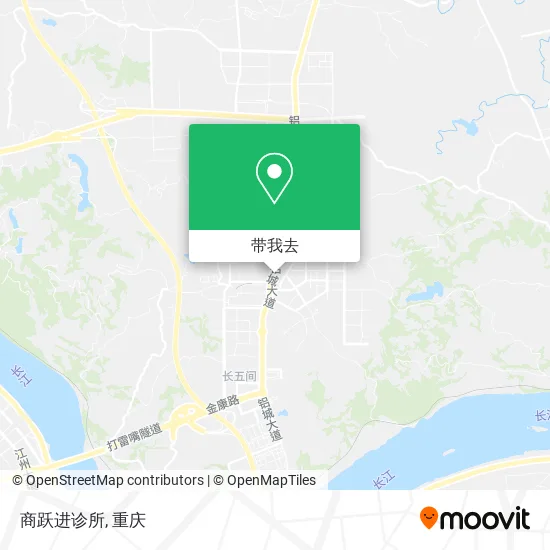 商跃进诊所地图