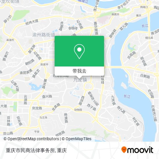 重庆市民商法律事务所地图