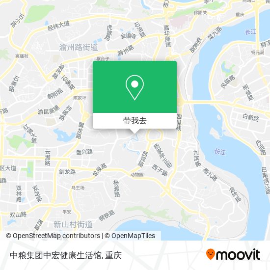 中粮集团中宏健康生活馆地图