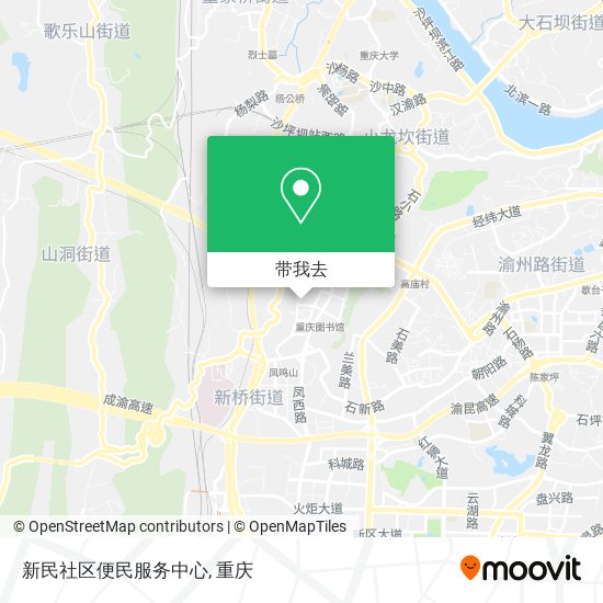 新民社区便民服务中心地图